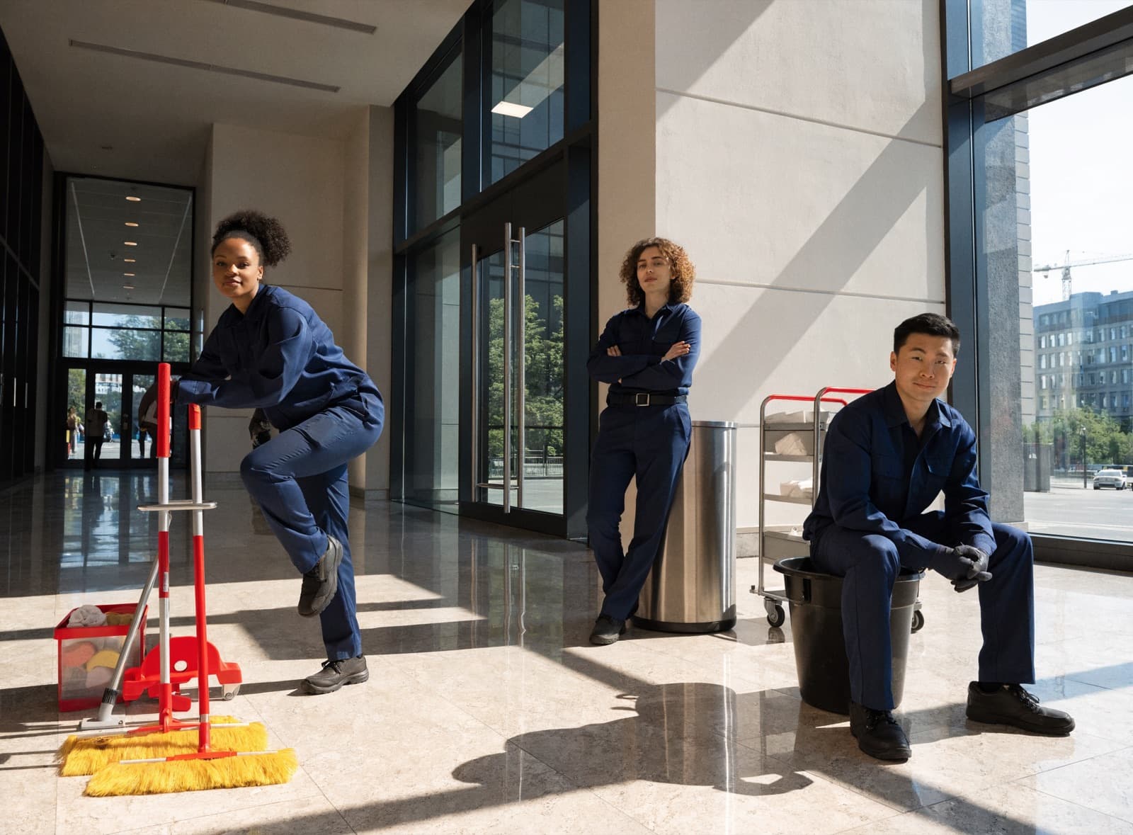 Équipe Cleaning & Eco à Bruxelles